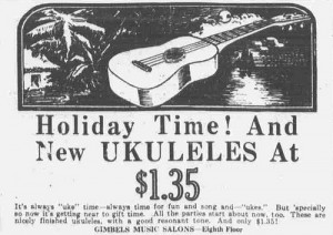 history of the ukulele