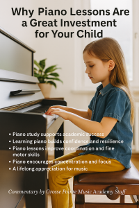 Five Ways Piano Lessons Benefit Children