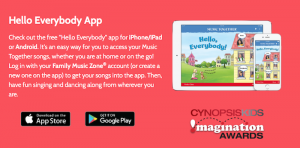Hello Everybody Music Together App
