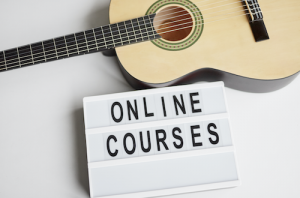 Online guitar lessons