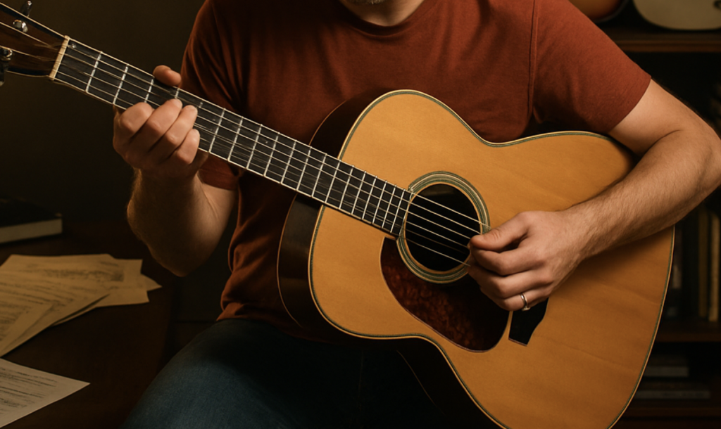 Playing Guitar Left Handed