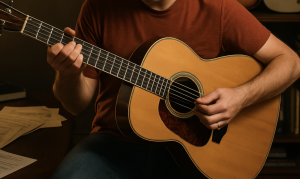 Playing Guitar Left Handed