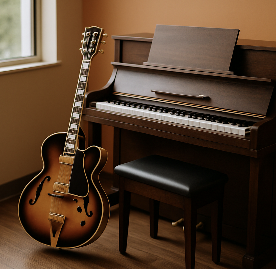Jazz guitar and jazz piano Grosse Pointe